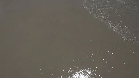 Clear Ocean Water Tide Stock Footage 101616087