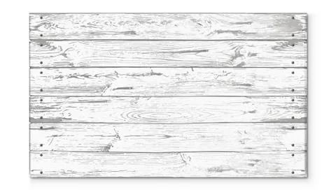 Clear Old White Rustic Wooden Sign Illustrazione stock