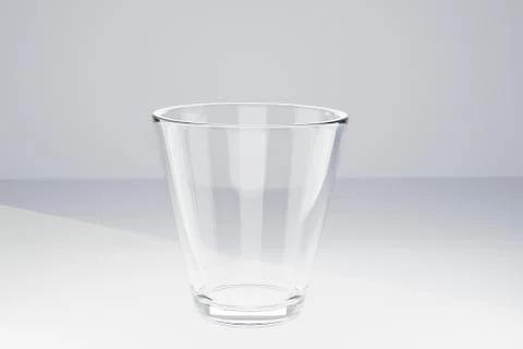 Clear packaging juice 3D Rendering. 스톡 일러스트