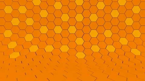 Clear pattern abstract background studio hexagon white Stock Illustration
