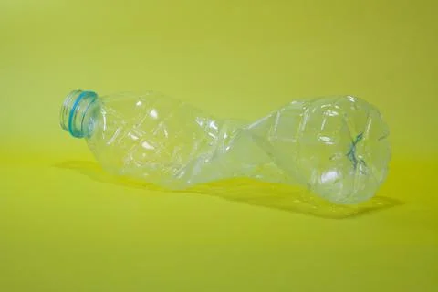 Clear plastic bottle Stock Photos
