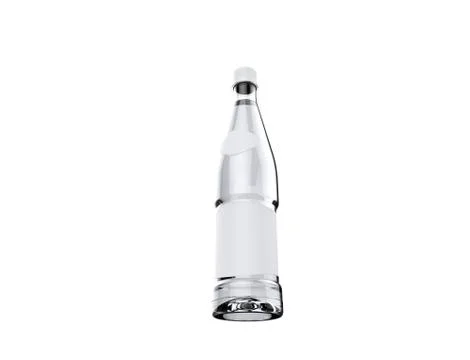 Clear Plastic Water Bottle Stock Illustration