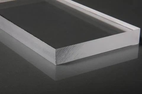 Clear Plexiglass Acrylic Perspex Stock Photos