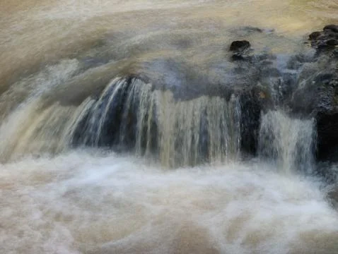 Clear, pollution-free river water 写真素材