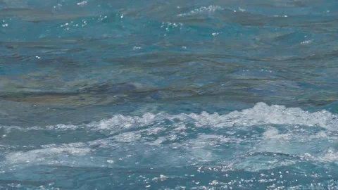 Clear river Azusa river flowing slow motion in Kamikochi, Japan. Stock-Footage 108880964