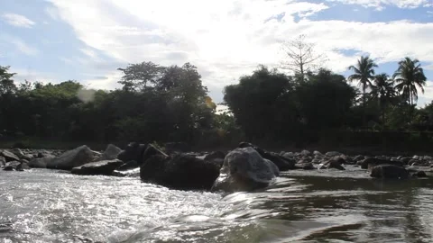 Clear River Video stock 243663689