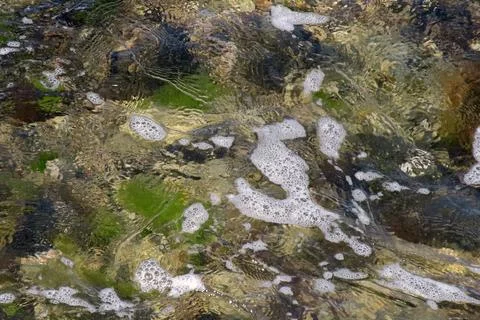 Clear Sea Background with Rocks Stock-Fotos