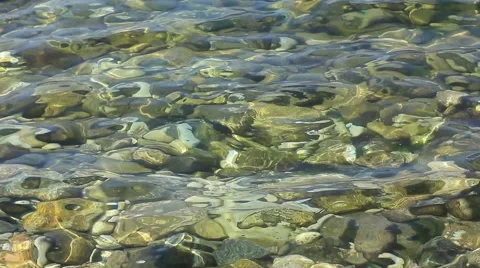 Clear sea water 스톡 동영상 45576173