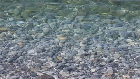 Clear sea water with soft waves Stock Footage 139713991