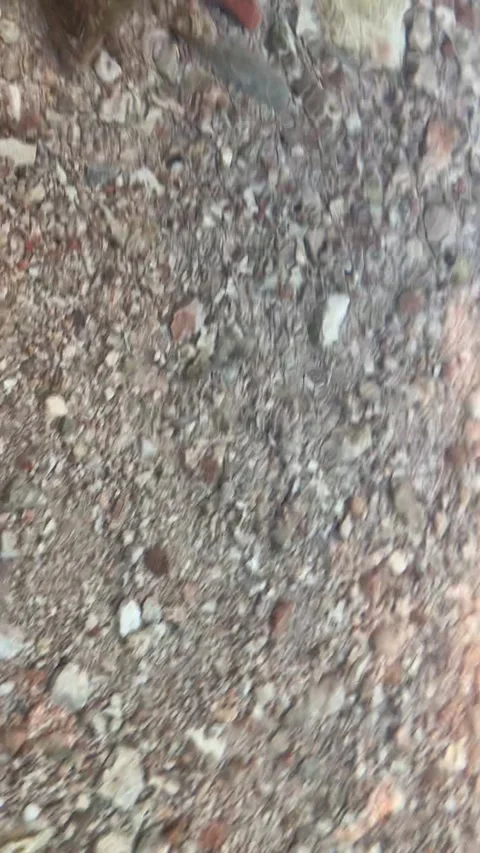 Clear Shallow Water Flowing Over Small Stones – Natural Stream Texture Video stock 328684501