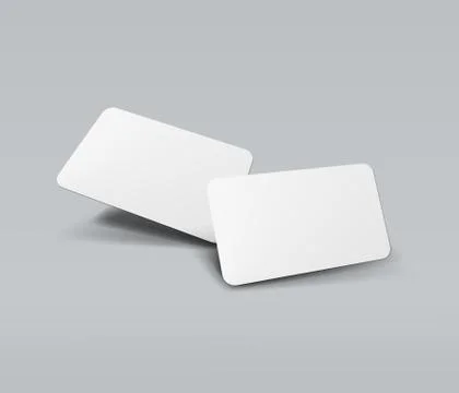 Clear Simple Flying Gift Card Template On Gray Stockillustratie