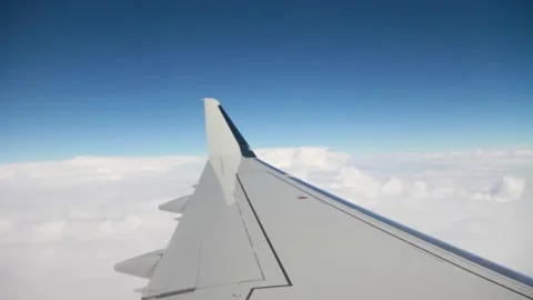 Clear skies above the clouds Stock Footage 154567284