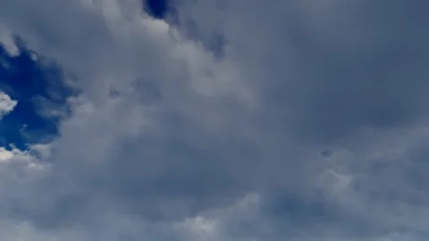 From clear skies to dark clouds Stock Footage 196535677