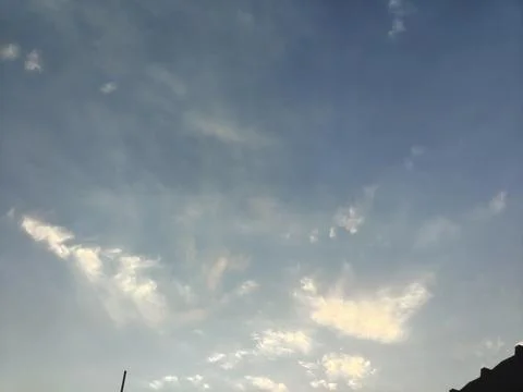 A Clear Sky after Raining Stock Photos