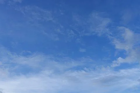 Clear sky and cloud. Stock Photos
