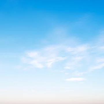 Clear sky and clouds Stock Photos