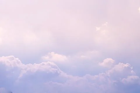 Clear sky with cloud background Stock Photos