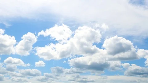 The clear sky with a cloud Stock-Footage 82445928