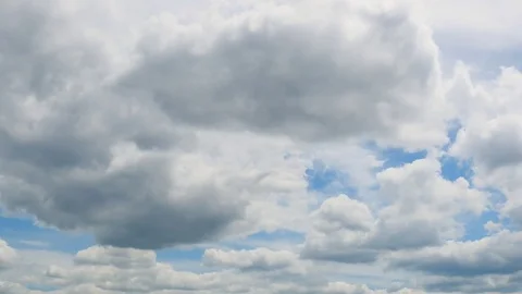 The clear sky with a cloud Stock Footage 82733527