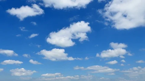 The clear sky with a cloud Stock Footage 82737210