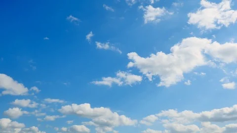 The clear sky with a cloud Stock Footage 84809013