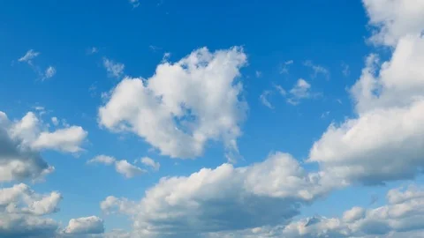 The clear sky with a cloud Stock Footage 85388567