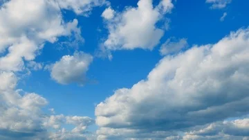 The clear sky with a cloud Stock Footage 86060221