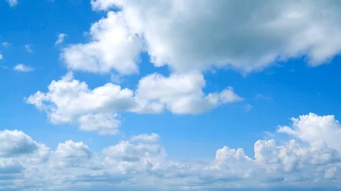 The clear sky with a cloud Stock Footage 86303132