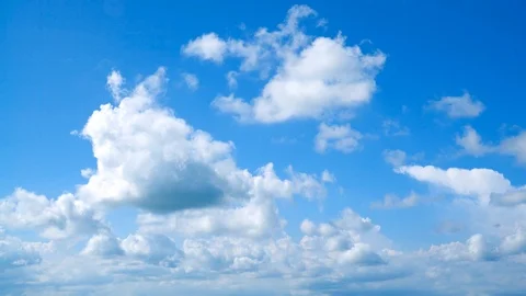 The clear sky with a cloud Stock Footage 86303164