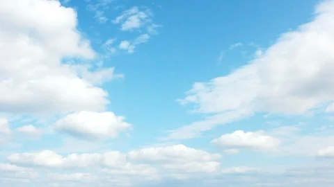 The clear sky with a cloud Stock Footage 86312032