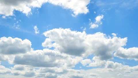 The clear sky with a cloud Stock Footage 88022456