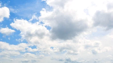 The clear sky with a cloud Stock Footage 88022505
