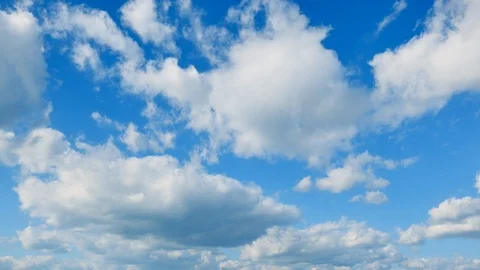 The clear sky with a cloud Stock Footage 88888037