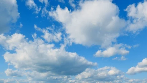 The clear sky with a cloud Stock-Footage 88888107
