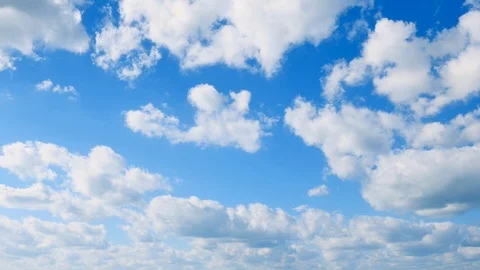 The clear sky with a cloud Stock Footage 88888221