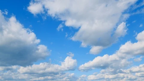 The clear sky with a cloud Video stock 89460871
