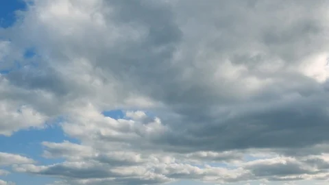 The clear sky with a cloud Stock-Footage 89704848