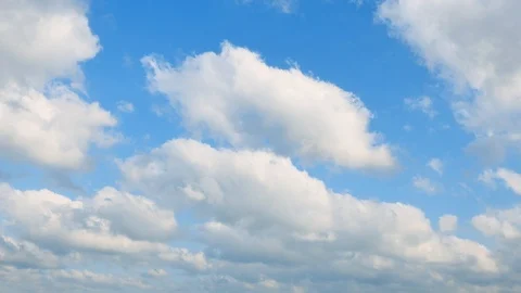 The clear sky with a cloud Stock Footage 89705008