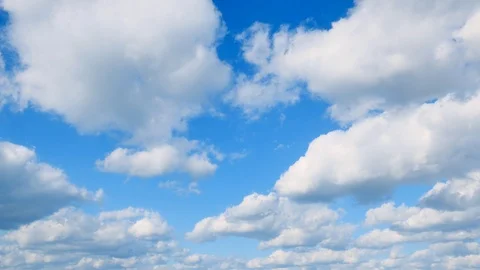 The clear sky with a cloud Video stock 90713563