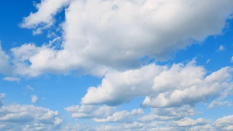 The clear sky with a cloud Stock Footage 91201642