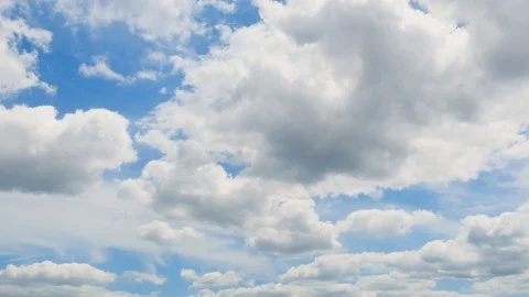 The clear sky with a cloud Stock Footage 91248682