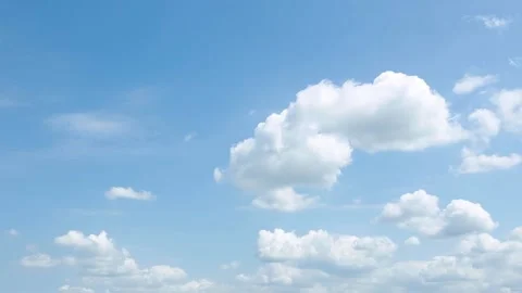 The clear sky with a cloud Stockbeeldmateriaal 91938918