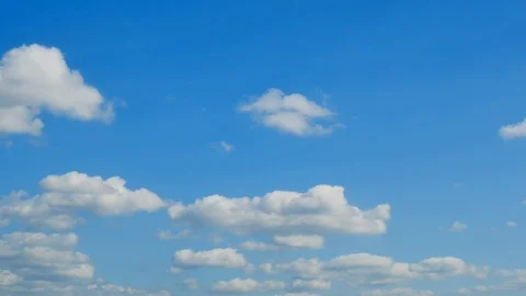 The clear sky with a cloud Stock Footage 93218455