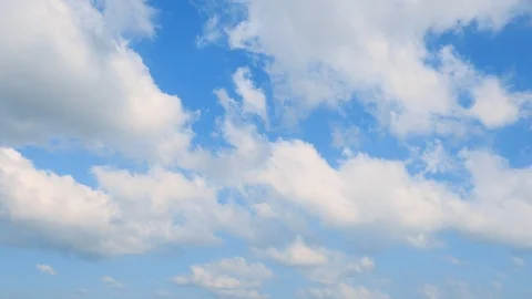 The clear sky with a cloud Stock-Footage 93569796