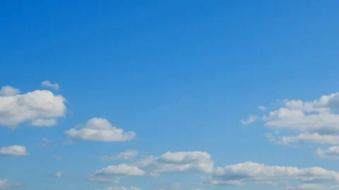 The clear sky with a cloud Stock Footage 93836059