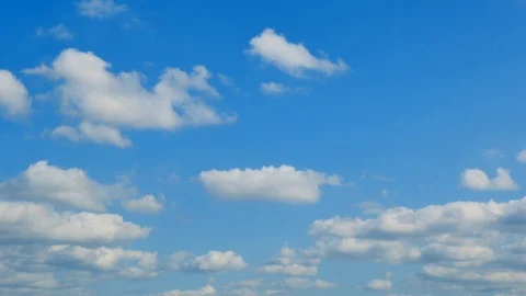 The clear sky with a cloud Stock Footage 93836081