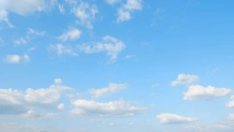 The clear sky with a cloud Stock Footage 93891422