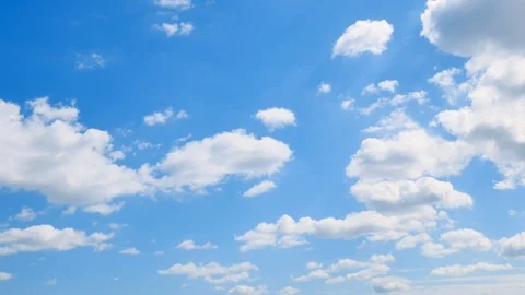 The clear sky with a cloud Stock Footage 94091078
