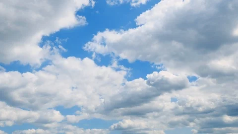 The clear sky with a cloud Vídeos de archivo 94091118