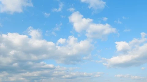 The clear sky with a cloud Stock Footage 94091599